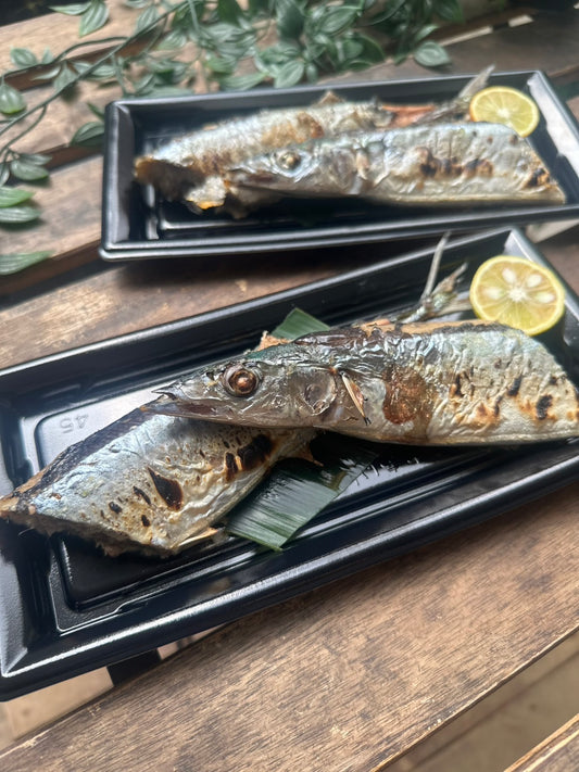 サンマの塩焼