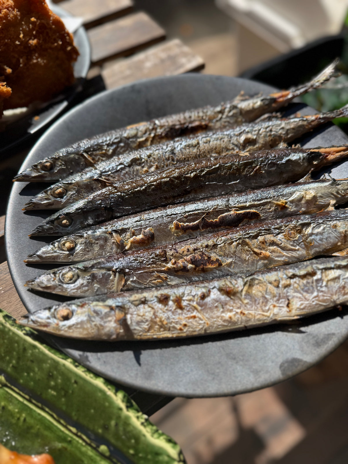 北海道産秋刀魚の塩焼