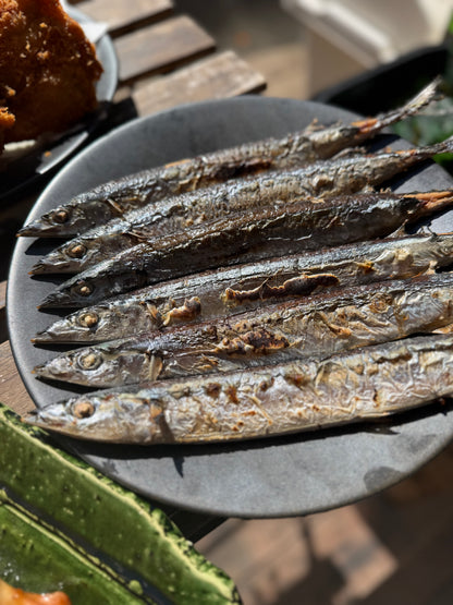 北海道産秋刀魚の塩焼