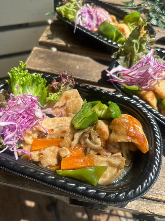 鶏むね肉のポン酢照焼