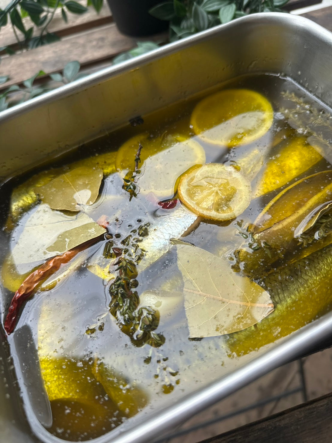 イワシのコンフィ