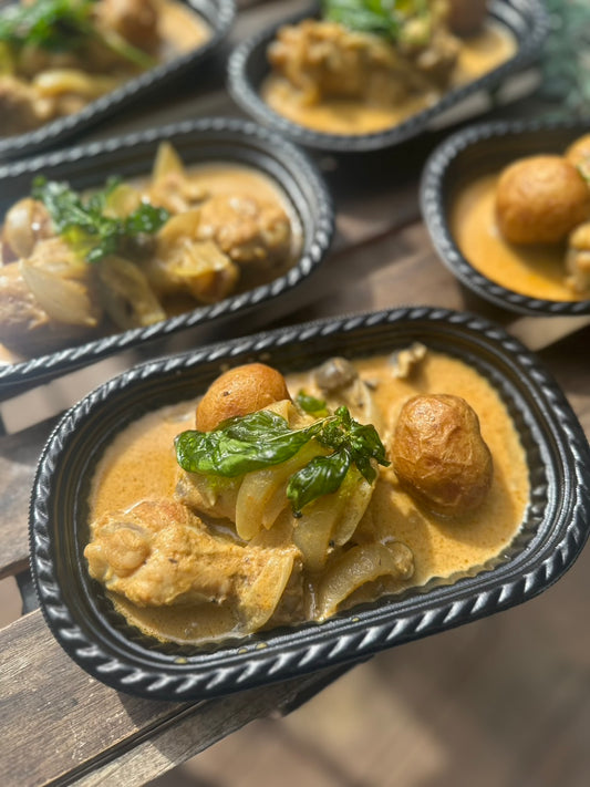 手羽元のイエローカレー