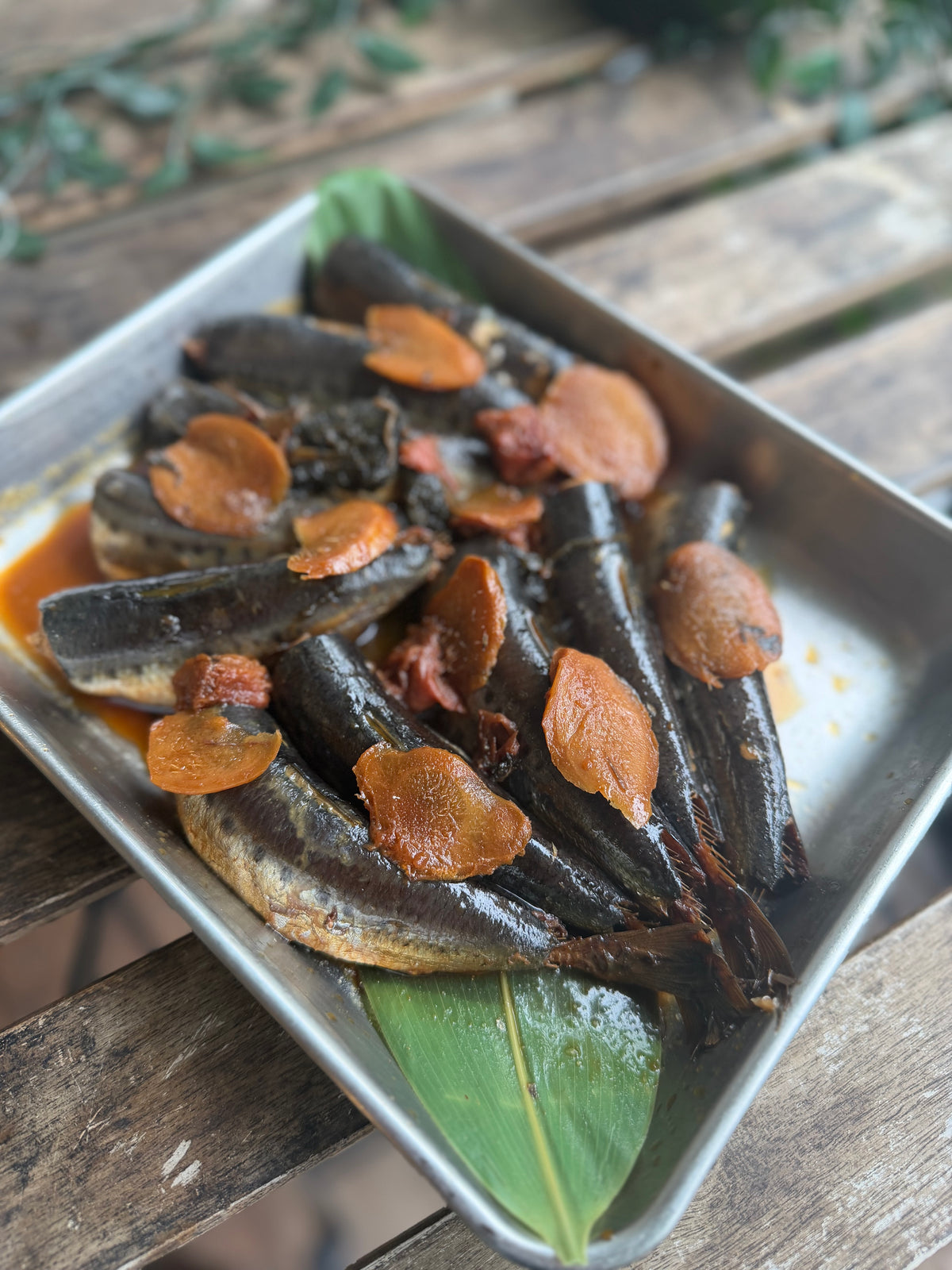 骨まで食べられるイワシの梅煮