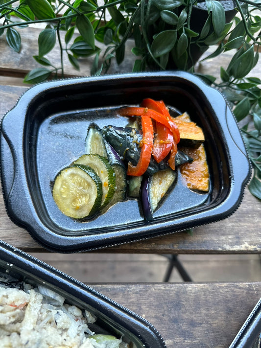 野菜の揚げびたし