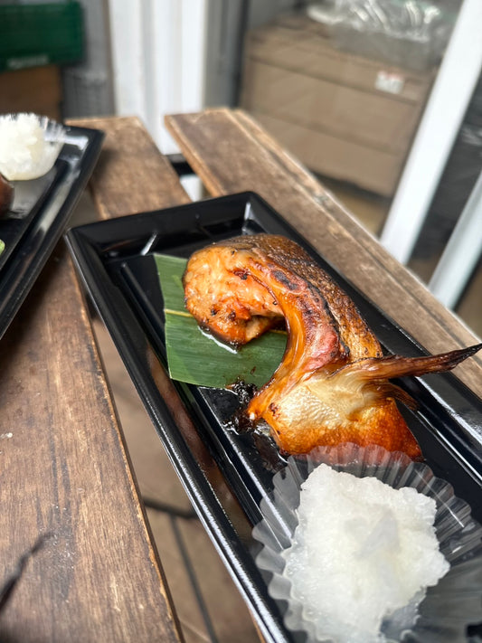 カマの塩麹漬け焼き