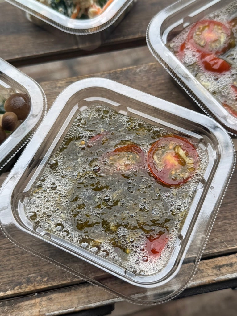 ミニトマトのもずく酢