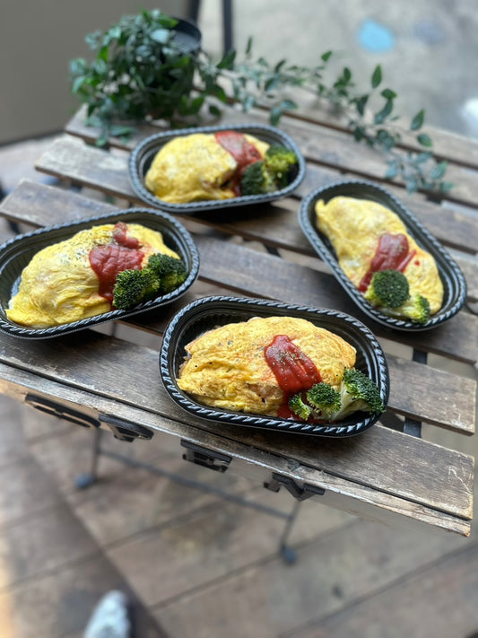 チキンライスのオムライス