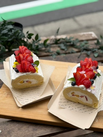 ロールケーキ　ハーフサイズ