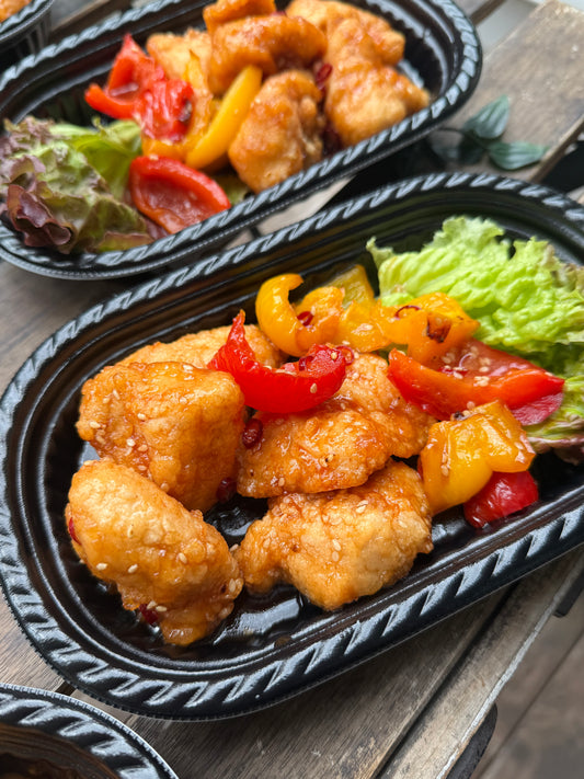 鶏ささみのヤンニョムチキン