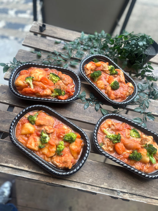 信玄鶏のトマト煮込み