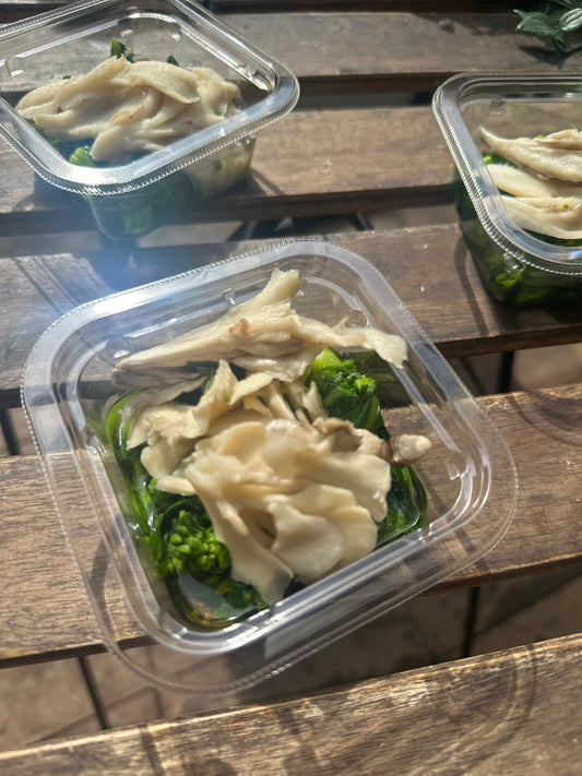 菜花と舞茸のおひたし