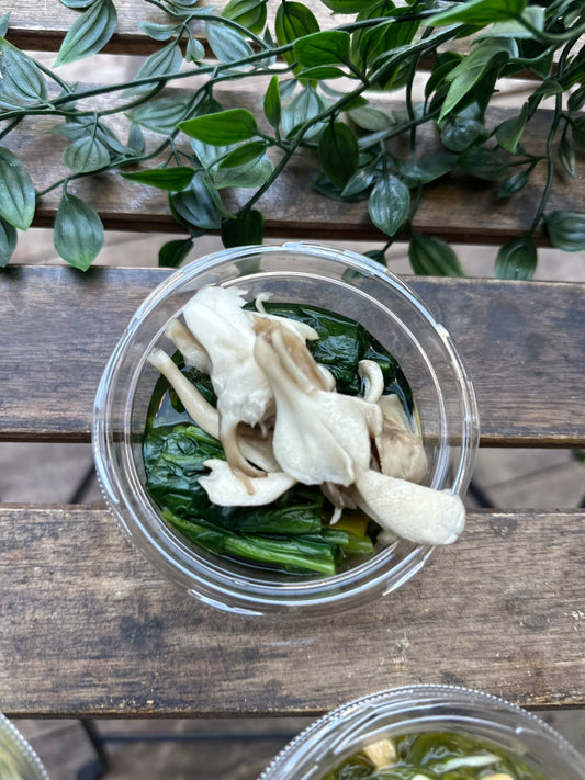 ほうれん草と舞茸のおひたし