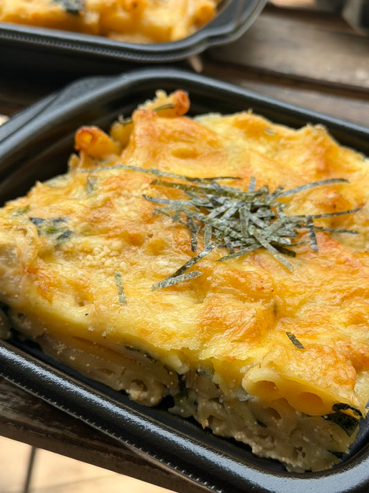 めんたいクリームマカロニグラタン