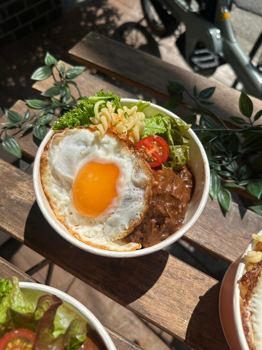 日替わりランチボックス　ロコモコ丼