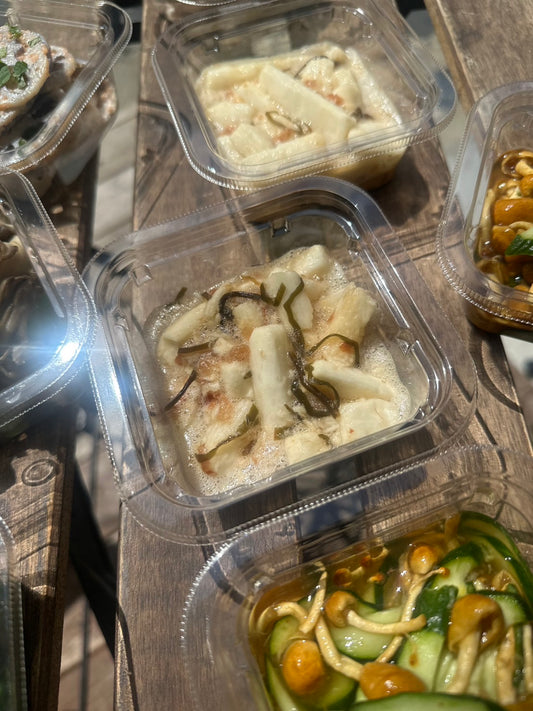 長芋の梅昆布和え