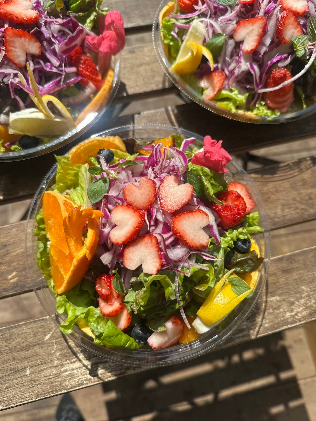 本日のカラフルサラダ