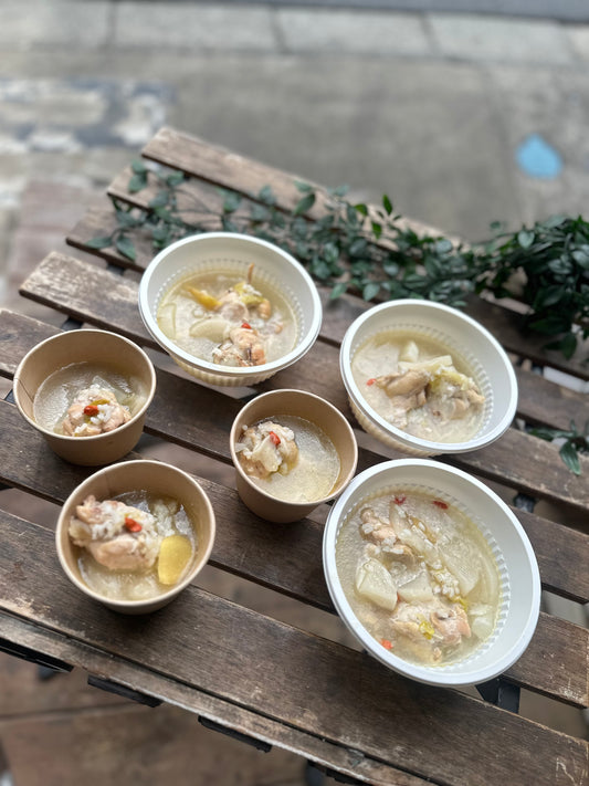 参鶏湯風スープ　小