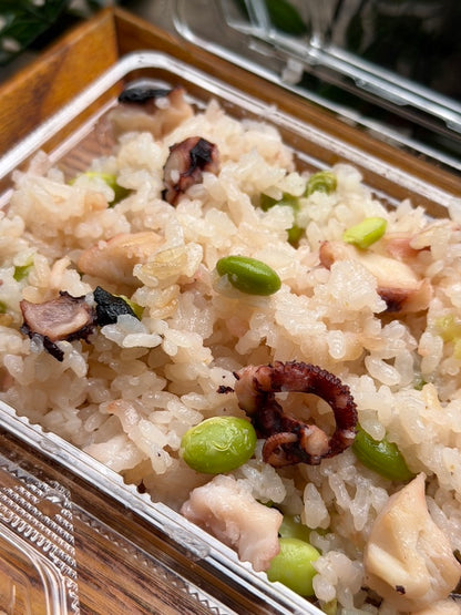 岩手の久慈だこのたこ飯