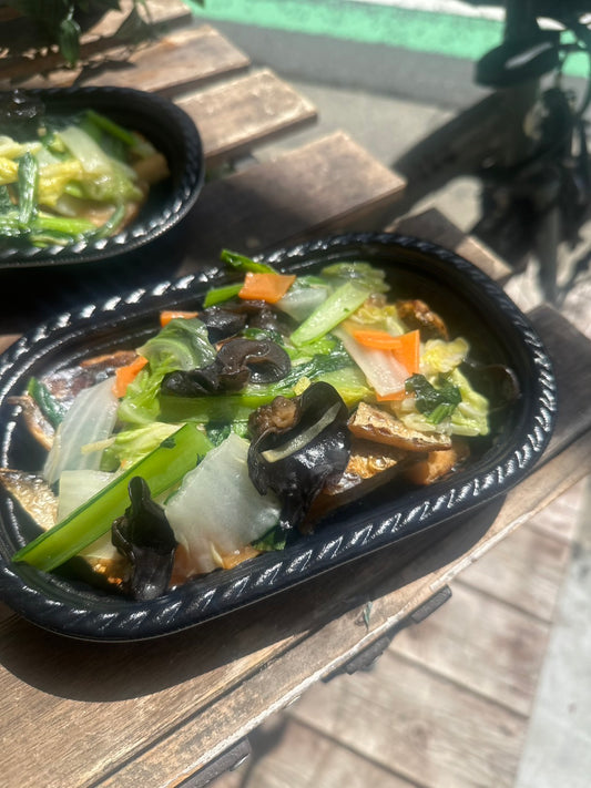 サバの唐揚げ　野菜あんかけ