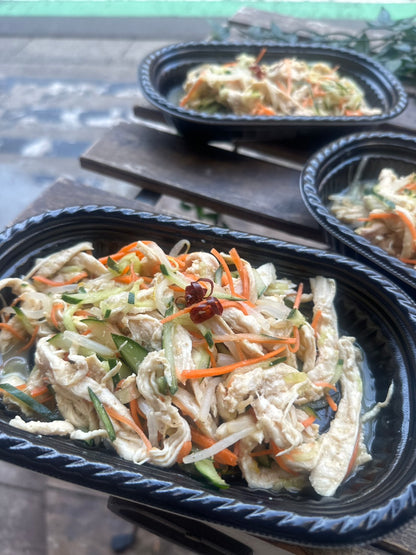 野菜たっぷり棒棒鶏