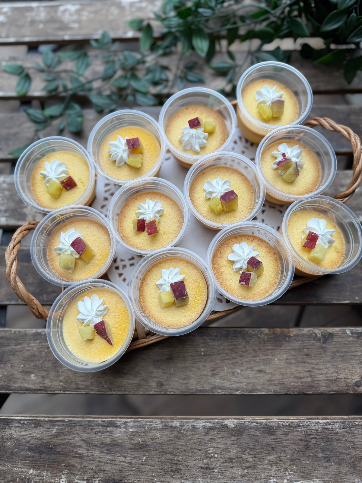 なめらかかぼちゃプリン