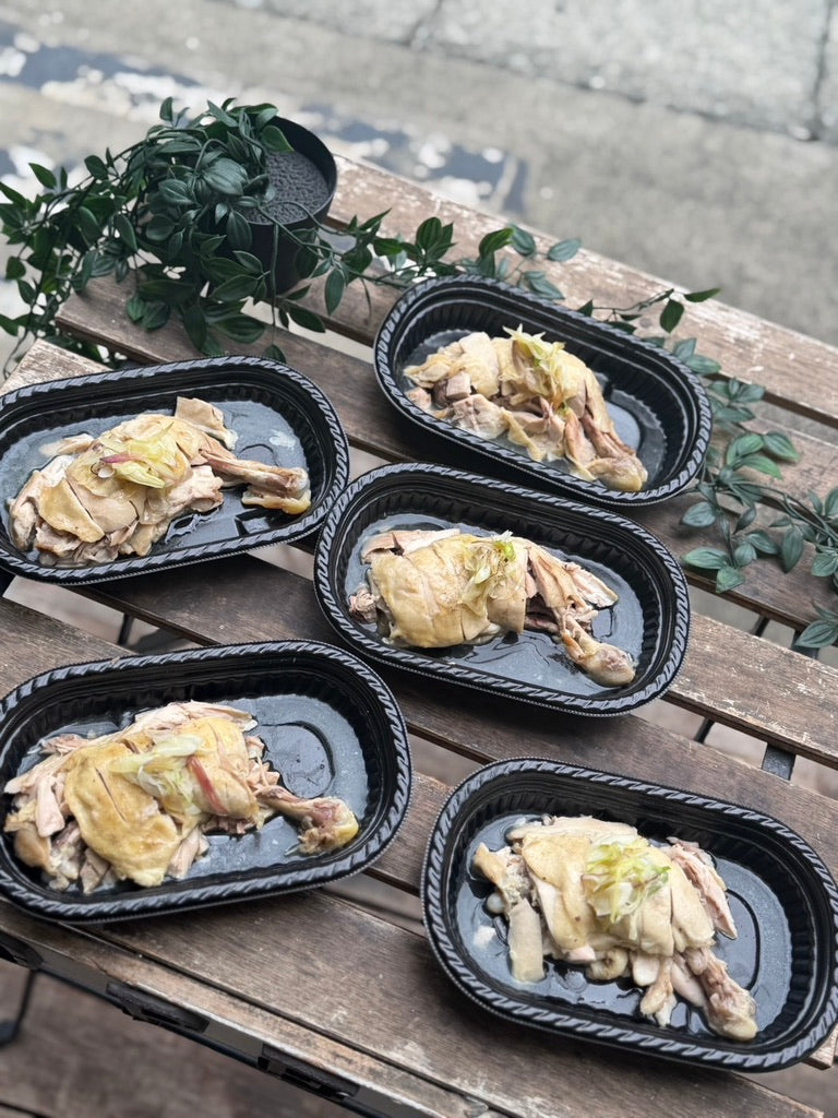 骨付きもも肉のしっとり蒸し