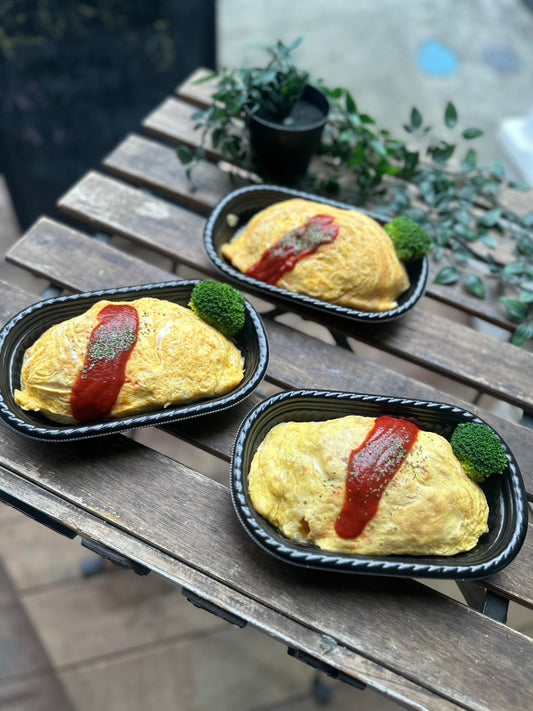 チキンライスのオムライス