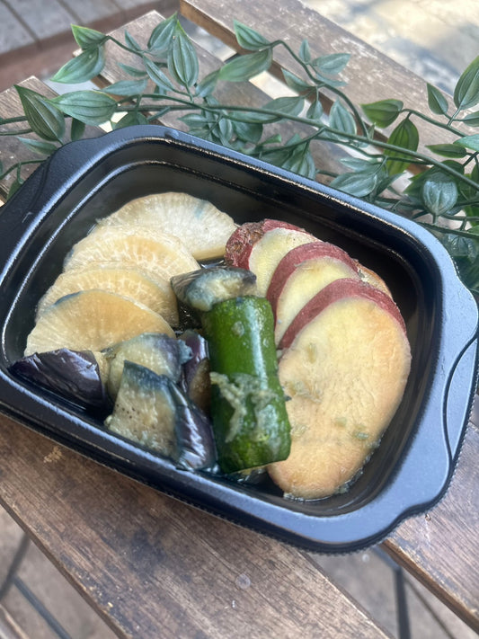 野菜の揚げびたし