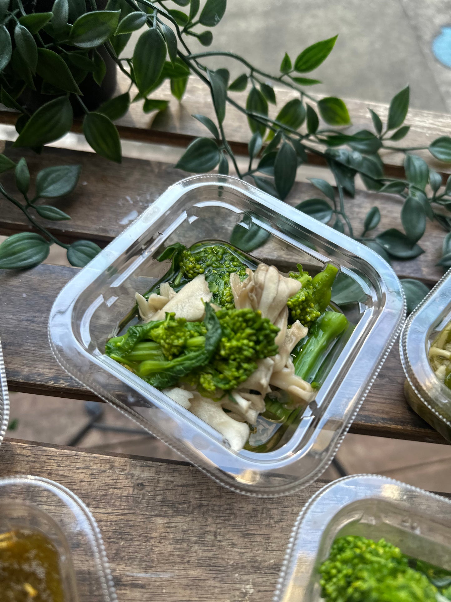 菜花と舞茸のおひたし