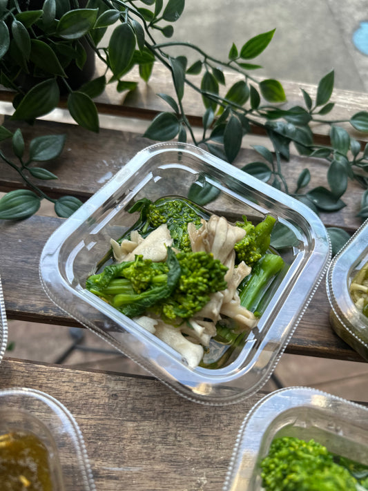 菜花と舞茸のおひたし