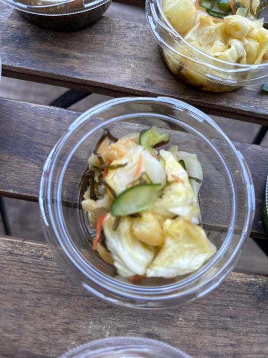 キャベツの浅漬け