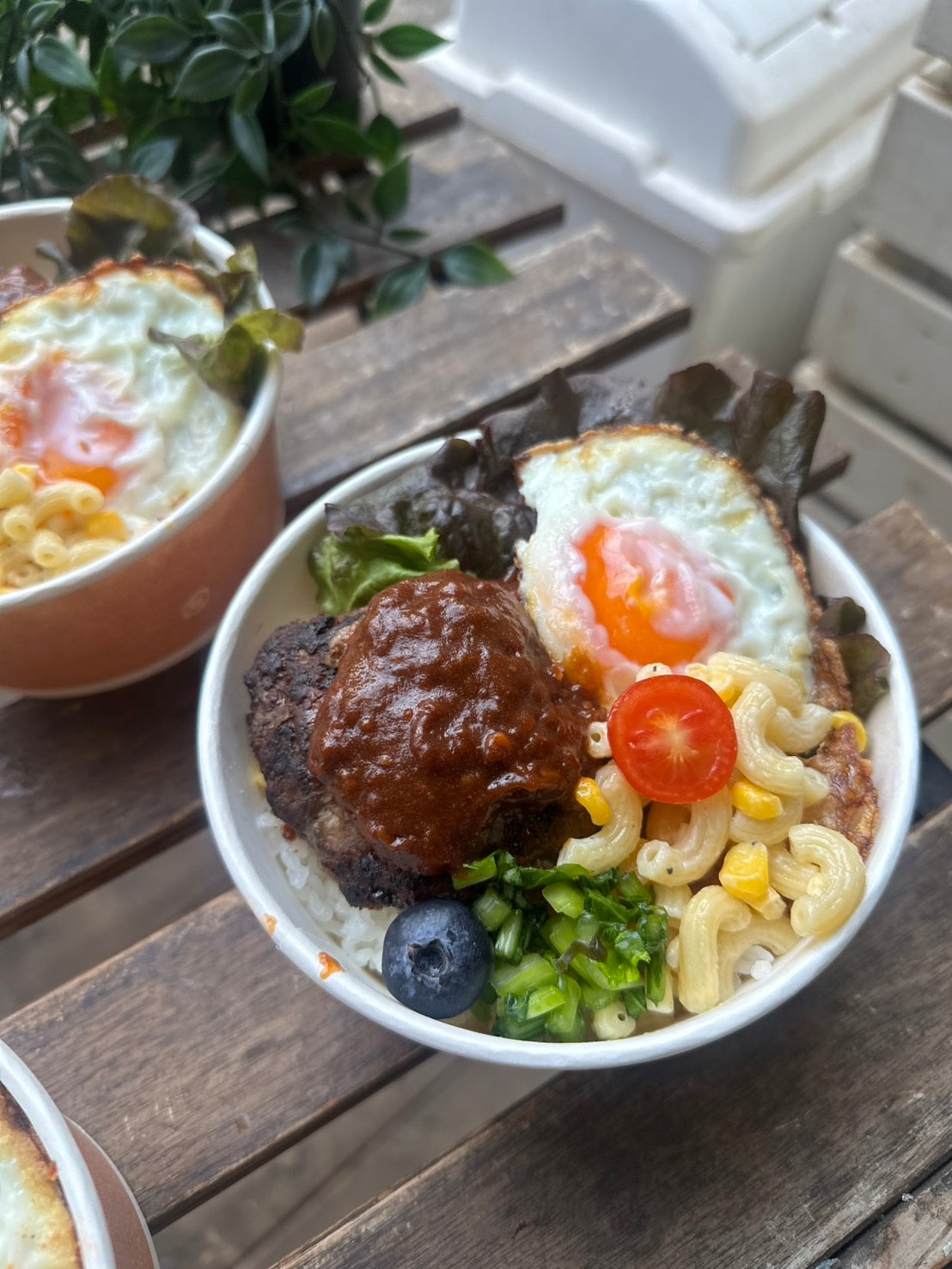 日替わりランチBOX   ロコモコ丼