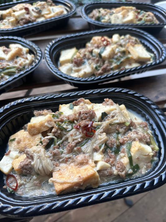 絹揚げの白麻婆