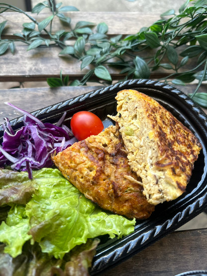 釜揚げしらす入り台湾風卵焼き