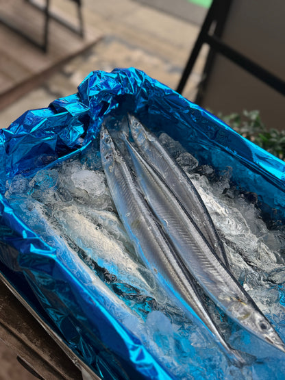 北海道産秋刀魚の塩焼