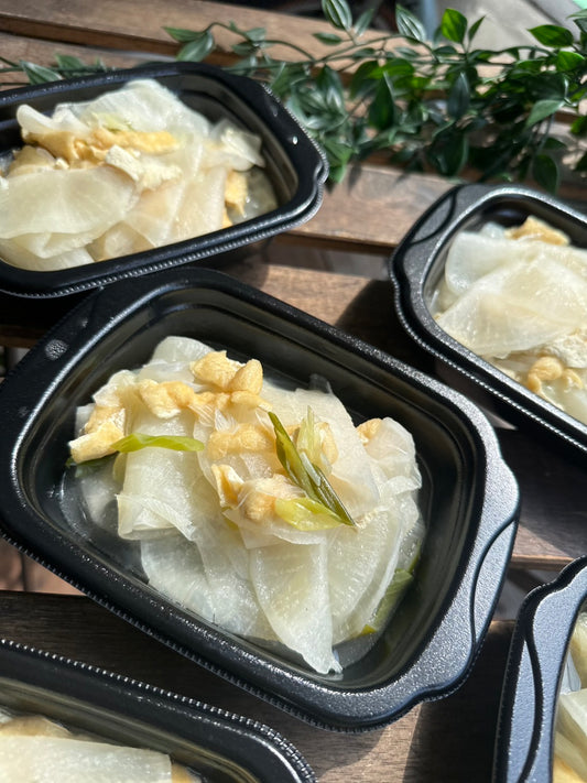ひらひら大根とお揚げの煮物