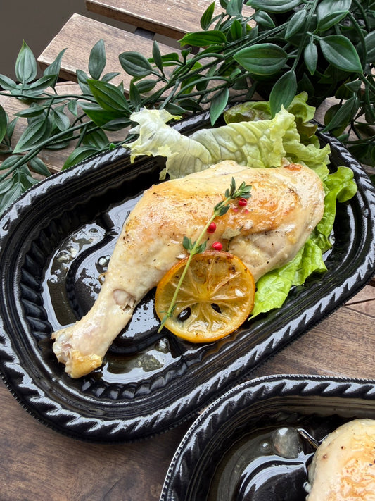 チキンレッグのコンフィ