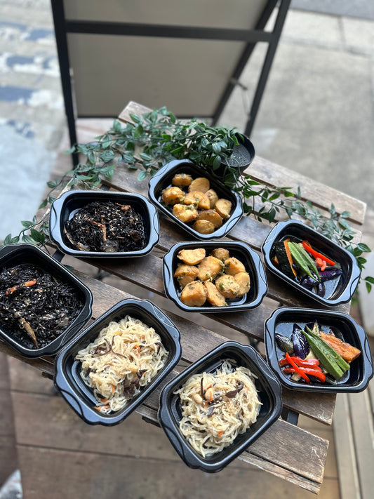 野菜の揚げびたし