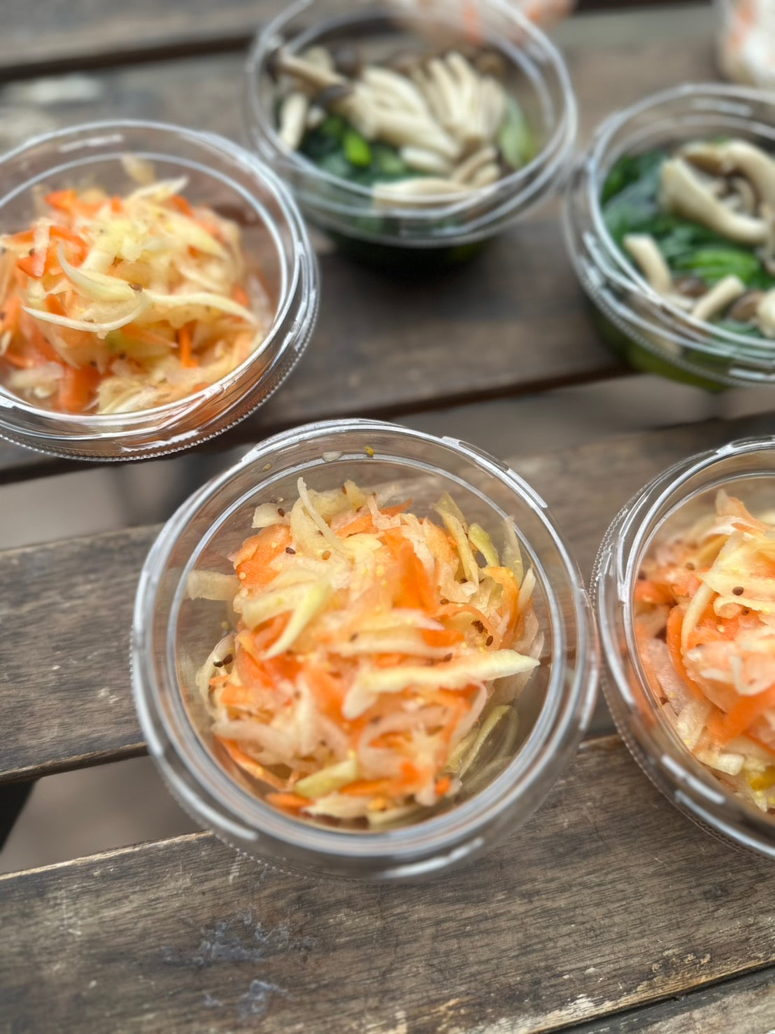 2色のキャロットラペ