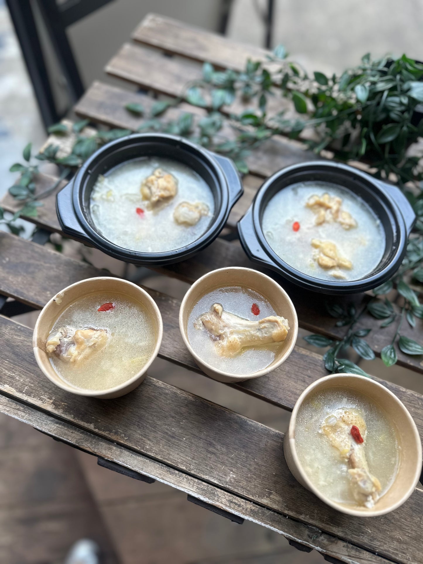 参鶏湯風スープ