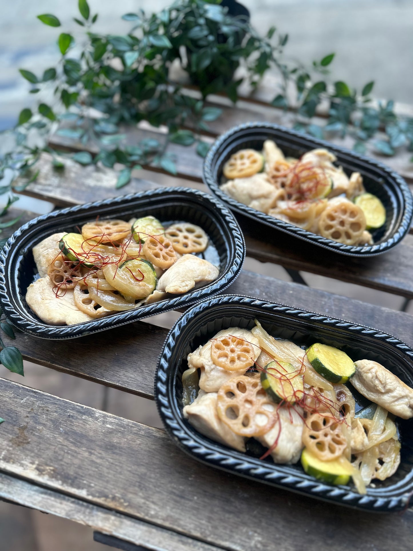 鶏むね肉のポン酢炒め