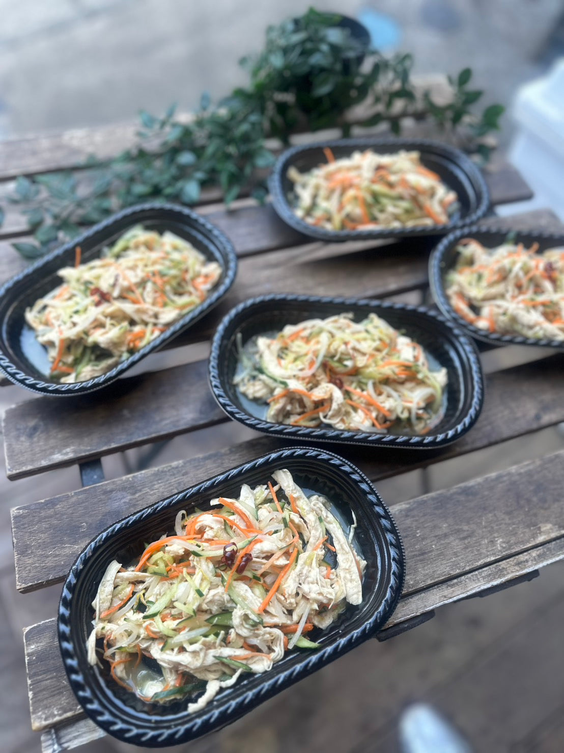 野菜たっぷり棒棒鶏