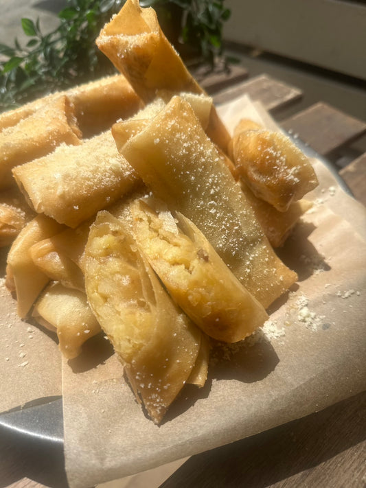 じゃがいものカレーチーズ春巻き