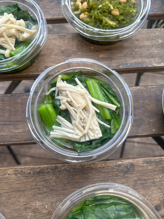 小松菜とえのきのおひたし