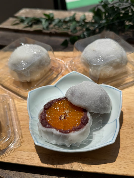 浪花家さんのあんこの丸ごとみかん大福