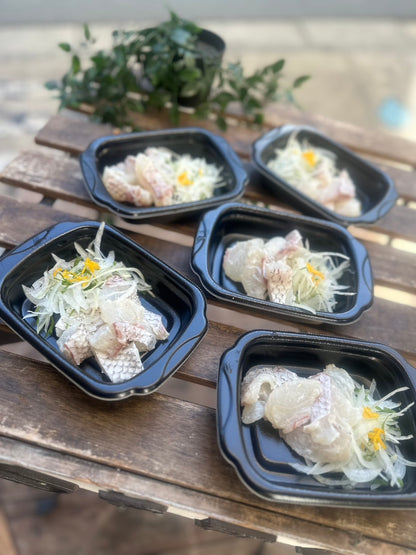 伊達真鯛のカルパッチョ